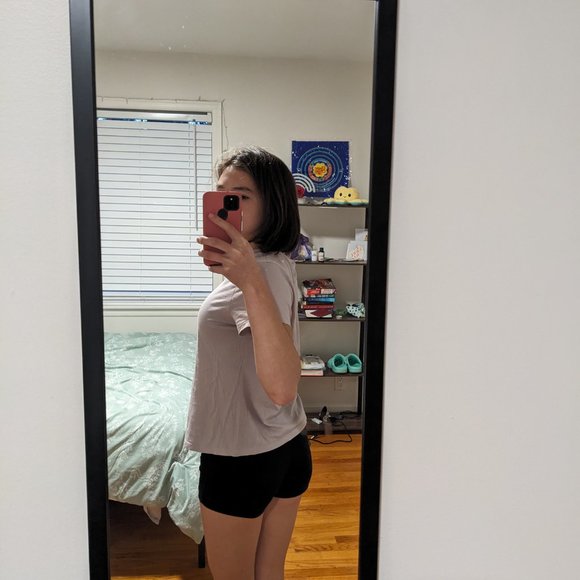 Theory T-shirt Pale Purple - Picture 3 of 6